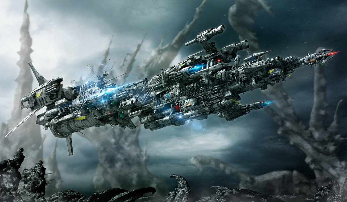 宇宙戰(zhàn)艦 未來戰(zhàn)爭(zhēng)中的終極殺器？